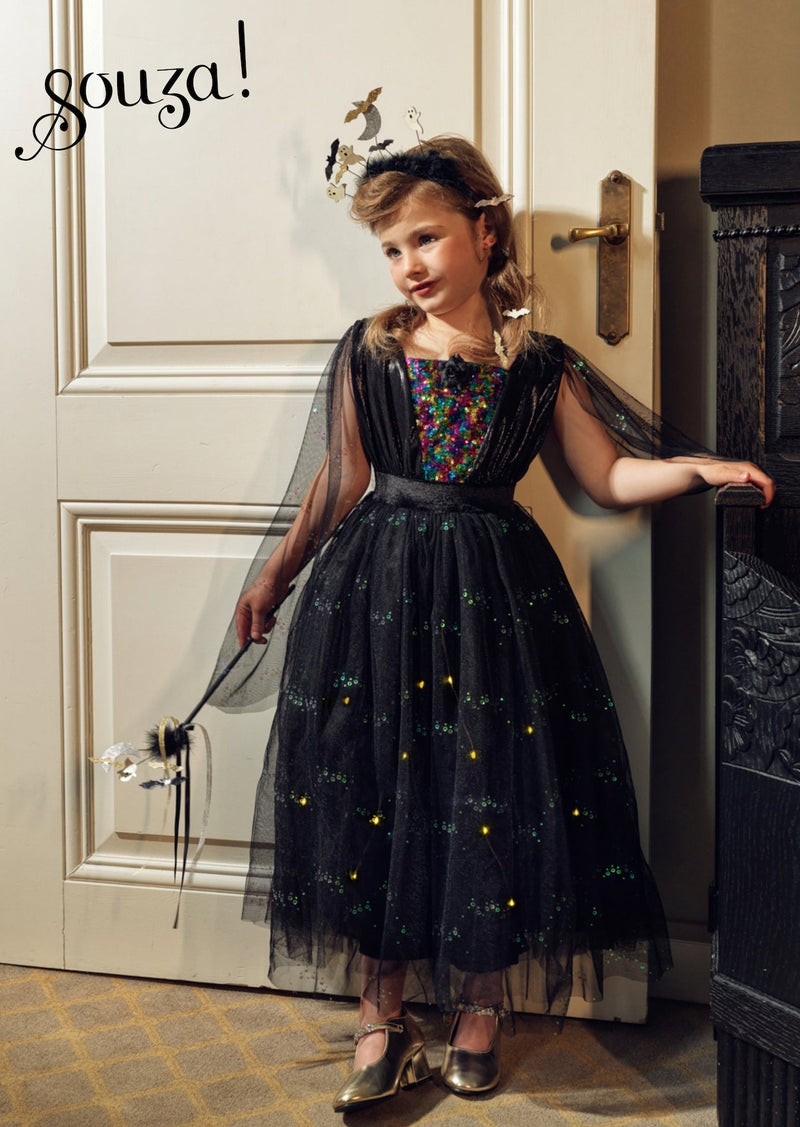 Verkleedjurk met lichtjes - Agatha - Verkleedjurken Souza for kids - In den Olifant