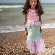 Verkleedjurk Misty Mermaid Dress Pink - Verkleedjurken Great Pretenders - In den Olifant