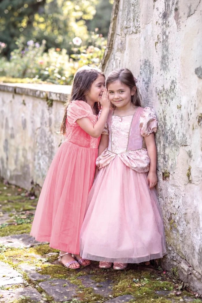 Verkleedjurk Prinses Penelope Brocade Gown Dusty Rose - Verkleedjurken Great Pretenders - In den Olifant