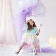 Verkleedjurk Rainbow Ruffle Princess Dress Up | 3 - 4 Jaar - Verkleedjurken Meri Meri - In den Olifant