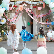 Verkleedjurk Rainbow Ruffle Princess Dress Up | 5 - 6 Jaar - Verkleedjurken Meri Meri - In den Olifant