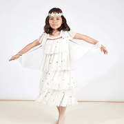 Verkleedjurk Sequin Tulle Angel Dress Up | 5 - 6 Jaar - Meri Meri - In den Olifant