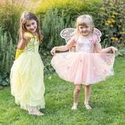 Verkleedjurk Velvety Soft Yellow Princess Gown with Arm Warmers - Verkleedjurken Great Pretenders - In den Olifant