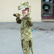Verkleedkostuum A Land Before Mine Deluxe Raptor - Dierenkostuums Great Pretenders - In den Olifant