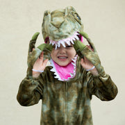 Verkleedkostuum A Land Before Mine Deluxe Raptor - Dierenkostuums Great Pretenders - In den Olifant