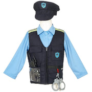 Verkleedkostuum Politie met accessoires - 4 tot 7 jaar - Verkleedkostuums Souza for kids - In den Olifant