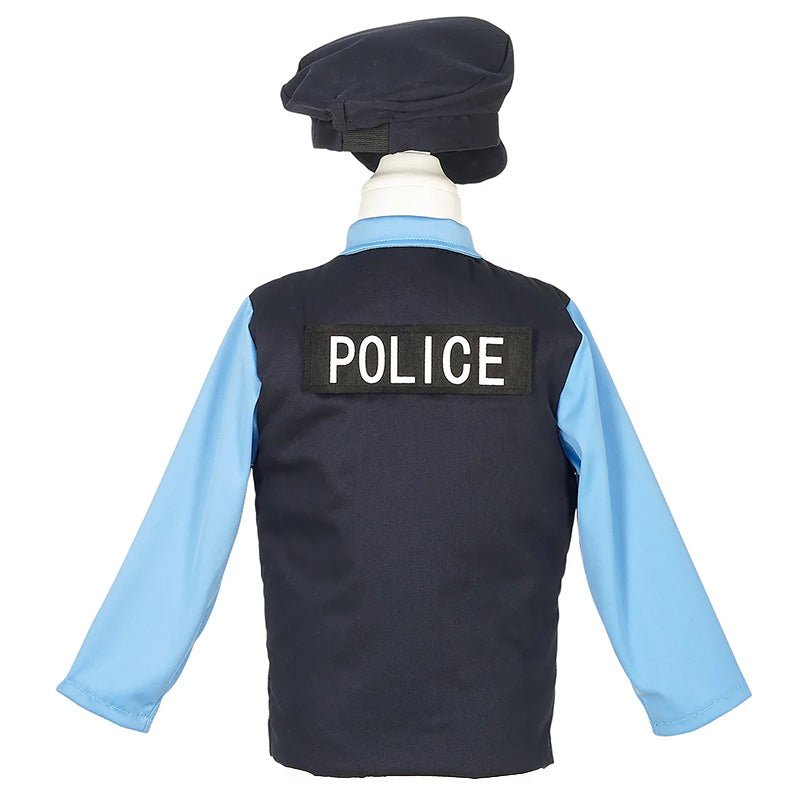 Verkleedkostuum Politie met accessoires - 4 tot 7 jaar - Verkleedkostuums Souza for kids - In den Olifant