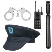 Verkleedkostuum Politie met accessoires - 4 tot 7 jaar - Verkleedkostuums Souza for kids - In den Olifant