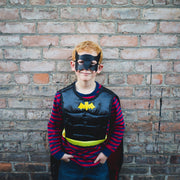 Verkleedkostuum Reversible Superhero Tunic Cape Mask - 4 tot 7 jaar - Verkleedkostuums Great Pretenders - In den Olifant