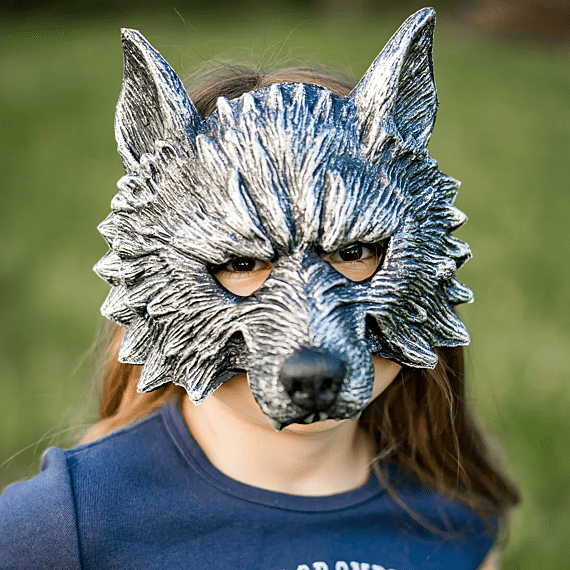 Verkleedmasker Weerwolf - Verkleedaccessoires Great Pretenders - In den Olifant