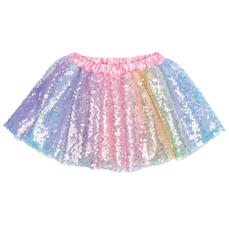 Verkleedrok Ombre Sequins Skirt - Verkleedvleugels en rokje Great Pretenders - In den Olifant