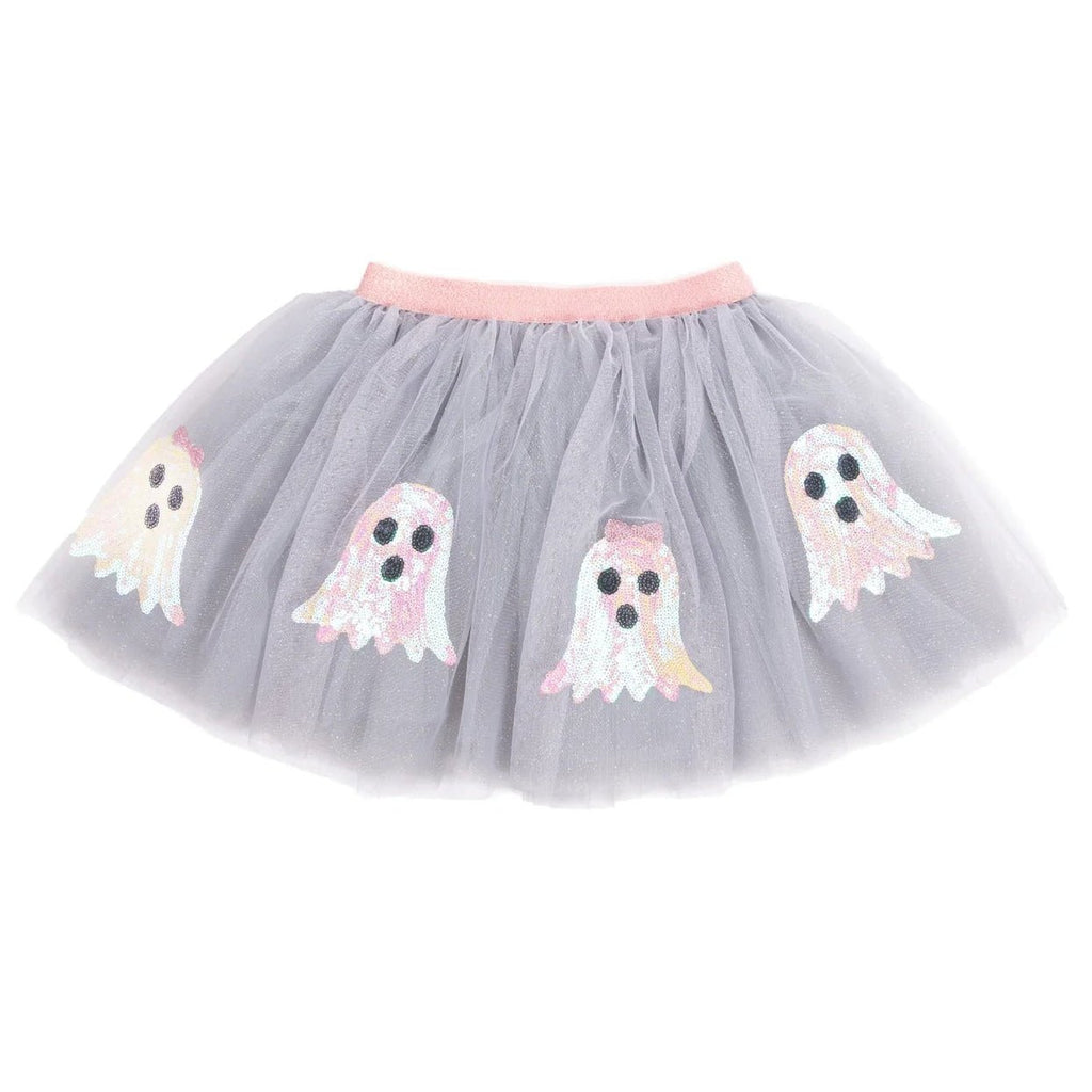 Verkleedrokje Glam Ghost Skirt - 4 tot 6 jaar - Verkleedvleugels en rokje Great Pretenders - In den Olifant