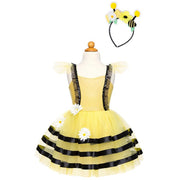 Verkleedset Bumble Bee Dress & Headband - Verkleedjurken Great Pretenders - In den Olifant