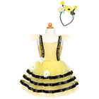 Verkleedset Bumble Bee Dress & Headband - Verkleedjurken Great Pretenders - In den Olifant