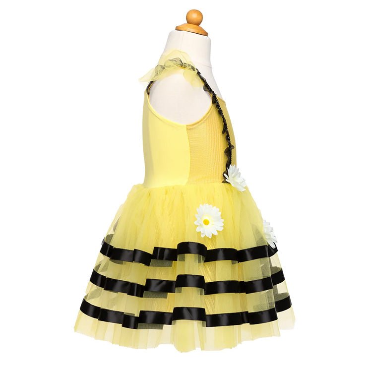 Verkleedset Bumble Bee Dress & Headband - Verkleedjurken Great Pretenders - In den Olifant