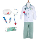 Verkleedset Doctor Green met accessoires - Verkleedkostuums Great Pretenders - In den Olifant