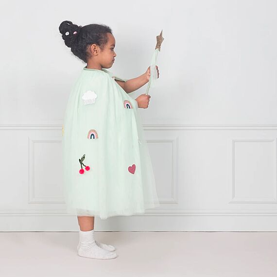 Verkleedset Icon Cape & Wand - 3 Tot 6 Jaar - Verkleedcapes Meri Meri - In den Olifant