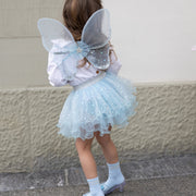 Verkleedset Iridescent Celestial Fairy Wings with Tutu, & Wand - Verkleedvleugels en rokje Great Pretenders - In den Olifant