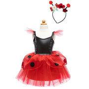 Verkleedset Ladybug Dress & Headband - Verkleedjurken Great Pretenders - In den Olifant