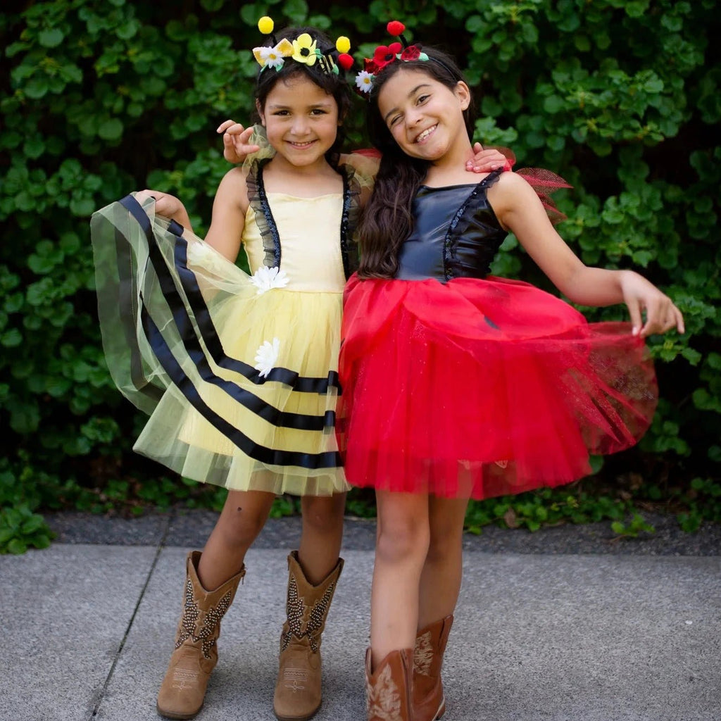 Verkleedset Ladybug Dress & Headband - Verkleedjurken Great Pretenders - In den Olifant