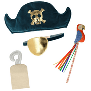 Verkleedset Pirate costume - 3 tot 6 jaar - Verkleedaccessoires Meri Meri - In den Olifant