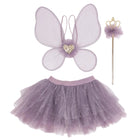 Verkleedset Royal Fairy Princess Skirt with Wings & Wand, Purple - Verkleedvleugels en rokje Great Pretenders - In den Olifant