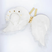 Verkleedset Tulle Ruffle Angel Wings & Headband - 3 tot 6 jaar - Verkleedvleugels en rokje Meri Meri - In den Olifant