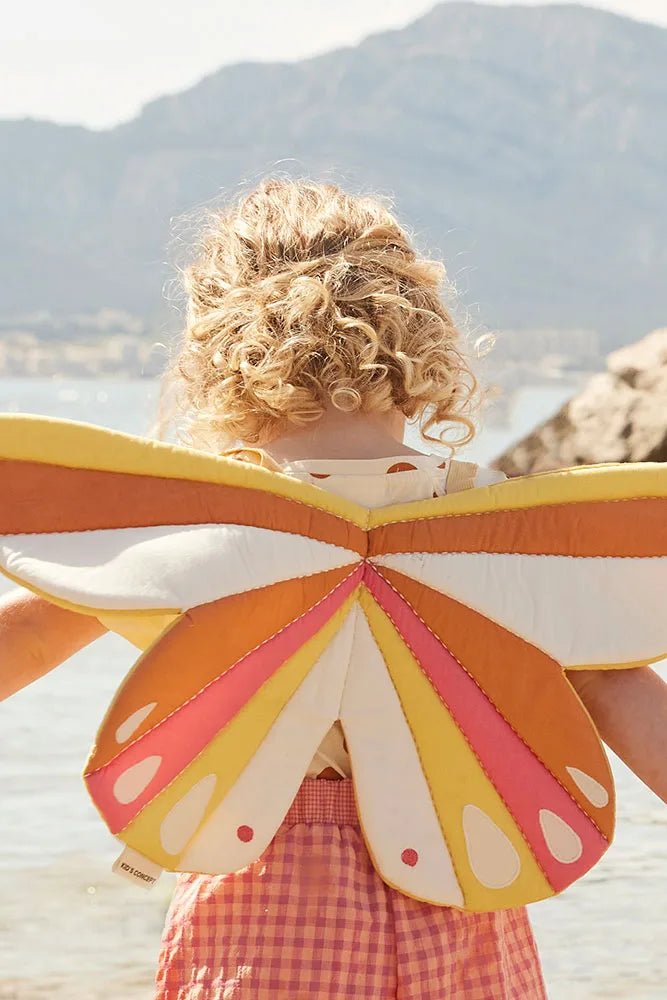 Verkleedvleugels Butterfly pink DRESS - UP - Verkleedvleugels en rokje Kid's Concept - In den Olifant