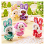 Verrassingszakje Cutie Collectibles - Baby in Konijnenpak - 1 figuurtje - Speelfiguren Sylvanian Families - In den Olifant
