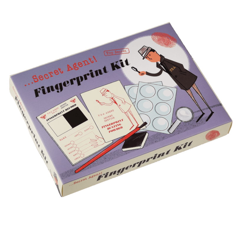 Vingerafdrukkit - Finger print detective set - STEM speelgoed REX London - In den Olifant