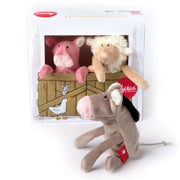 Vingerpopjes Finger Puppet Set Farm - set van 3 - Boerderijdieren Sigikid - In den Olifant