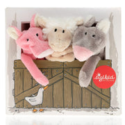 Vingerpopjes Finger Puppet Set Farm - set van 3 - Boerderijdieren Sigikid - In den Olifant