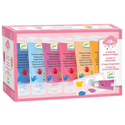 Vingerverf Sweets - set van 6 - Knutselmateriaal Djeco - In den Olifant