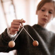 Vintage speeltje Bon Bon Ball - Behendigheidspellen Wooden Story - In den Olifant