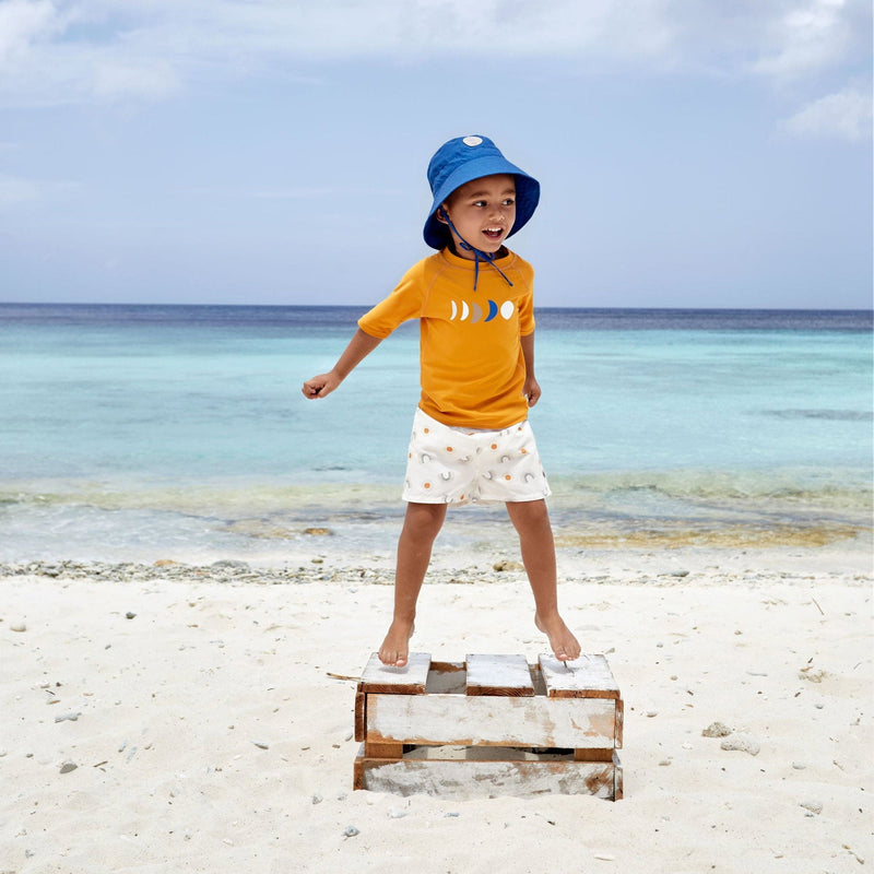 Vissershoedje LSF Sun Protection Fishing Hat blue - Zonnehoedjes Lässig - In den Olifant
