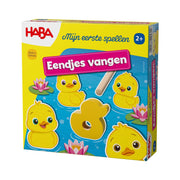 Visspel Mijn eerste spellen - Eendjes vangen - Behendigheidspellen Haba - In den Olifant
