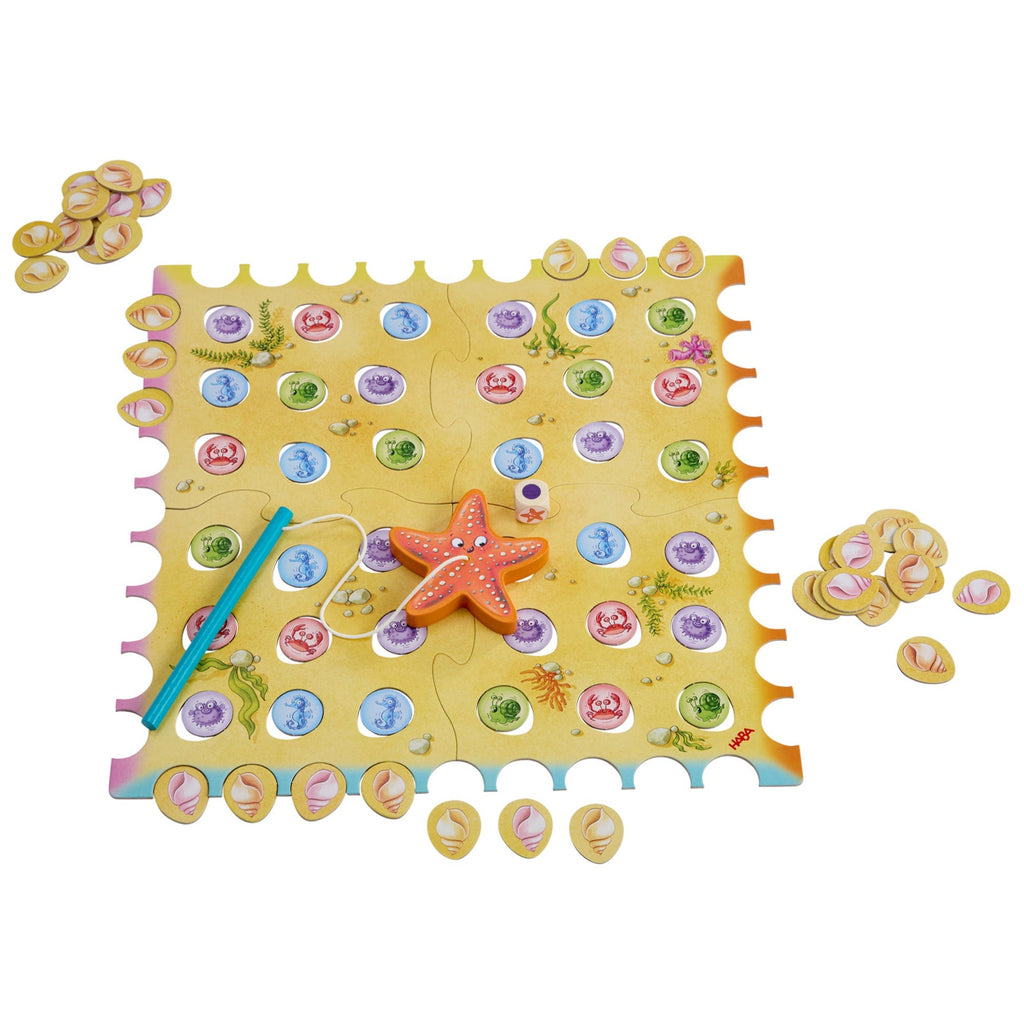 Visspel Sebastian Seastar - Behendigheidspellen Haba - In den Olifant