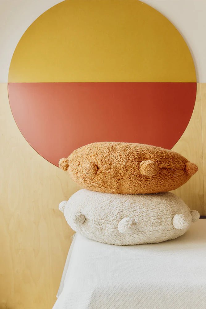 Vloerkussen Bubbly Natural - 48 x 48 cm - Poefs en kinderzetels Lorena Canals - In den Olifant