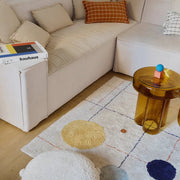 Vloerkussen Bubbly Natural - 48 x 48 cm - Poefs en kinderzetels Lorena Canals - In den Olifant