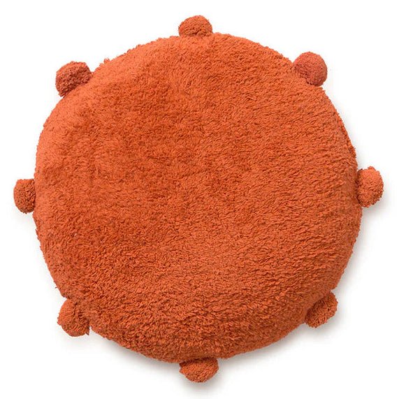 Vloerkussen Bubbly Terracota - 48 x 48 cm - Kussens Lorena Canals - In den Olifant