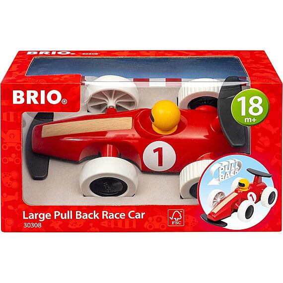 Large Pull Back Race Car