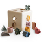 Vormenstoof Shape Soring Box Original - Sorteer - en stapelspeelgoed Mushie - In den Olifant