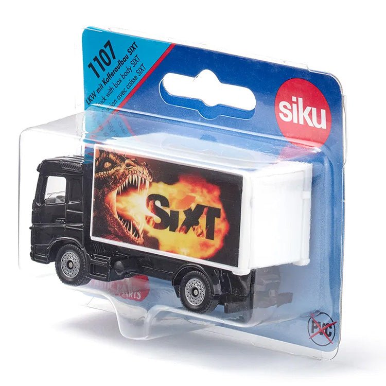 Vrachtwagen met laadbak Sixt - Auto's en voertuigen Siku - In den Olifant