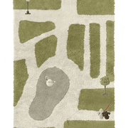 Wasbaar speeltapijt Hyde Park  - 90 x 130 cm - Tapijten Lorena Canals - In den Olifant