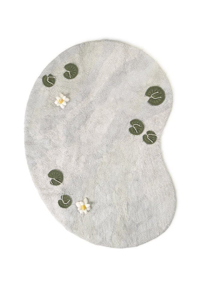 Wasbaar speeltapijt Swan Lake - 130 x 170 cm - Tapijten Lorena Canals - In den Olifant