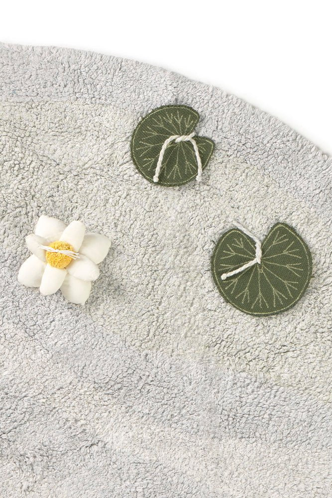 Wasbaar speeltapijt Swan Lake - 130 x 170 cm - Tapijten Lorena Canals - In den Olifant