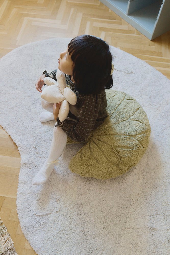 Wasbaar speeltapijt Swan Lake - 130 x 170 cm - Tapijten Lorena Canals - In den Olifant