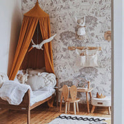 Wasbaar Tapijt Atlas Naturel Zwart - 120 x 160 cm - Tapijten Lorena Canals - In den Olifant