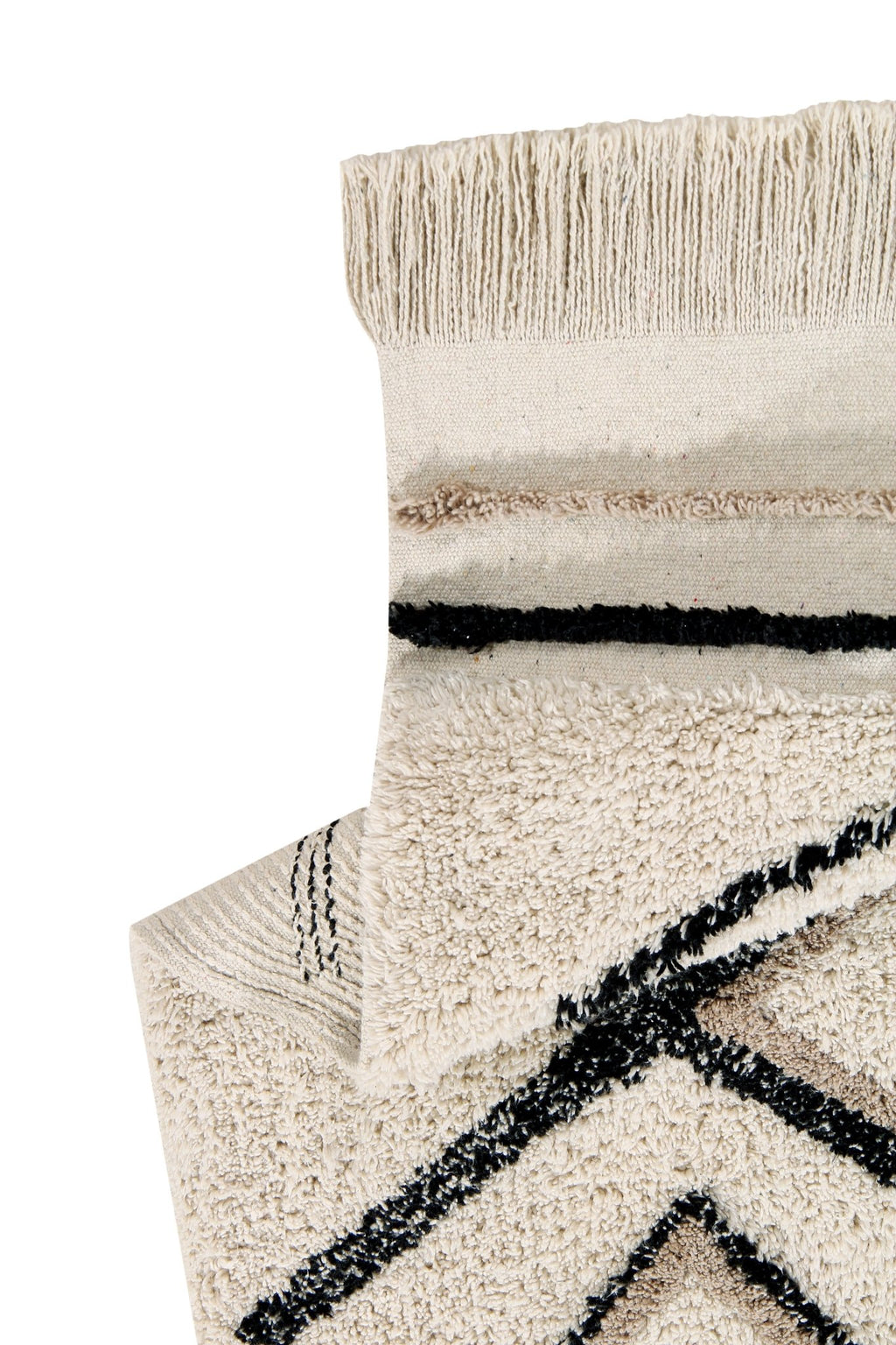 Wasbaar Tapijt Bereber Ethnic Small - 120 x 180 cm - Tapijten Lorena Canals - In den Olifant