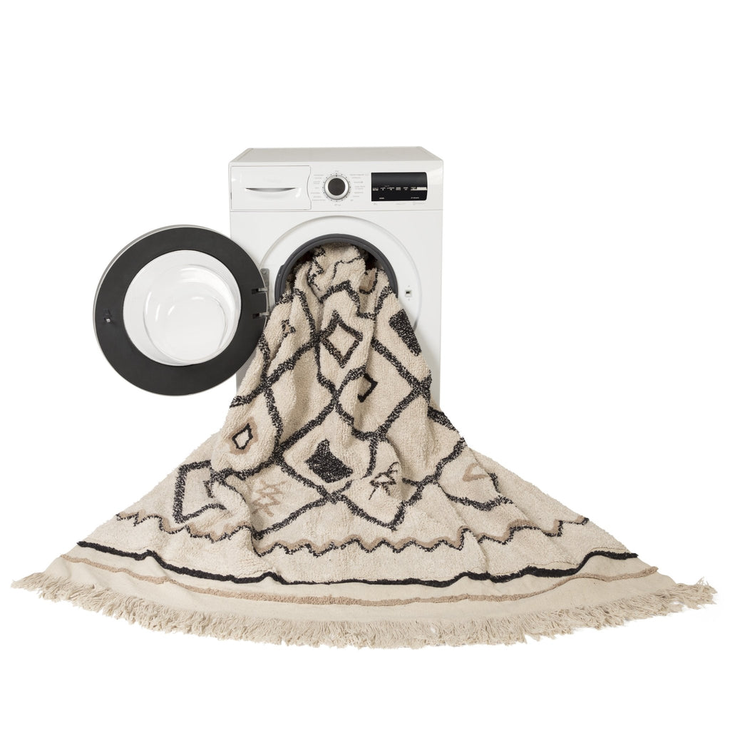 Wasbaar Tapijt Bereber Ethnic Small - 120 x 180 cm - Tapijten Lorena Canals - In den Olifant